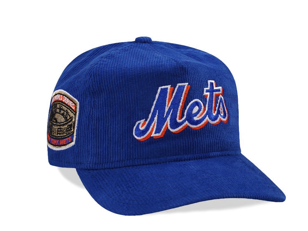 New Era New York Mets World Series 1968 Blue Corduroy Edition 19Twenty Snapback Casquette