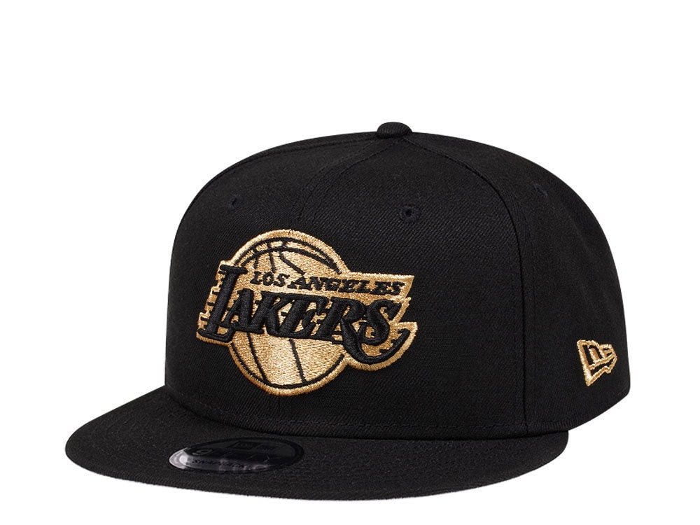 New Era Los Angeles Lakers All about Black and Gold 9Fifty Snapback Casquette