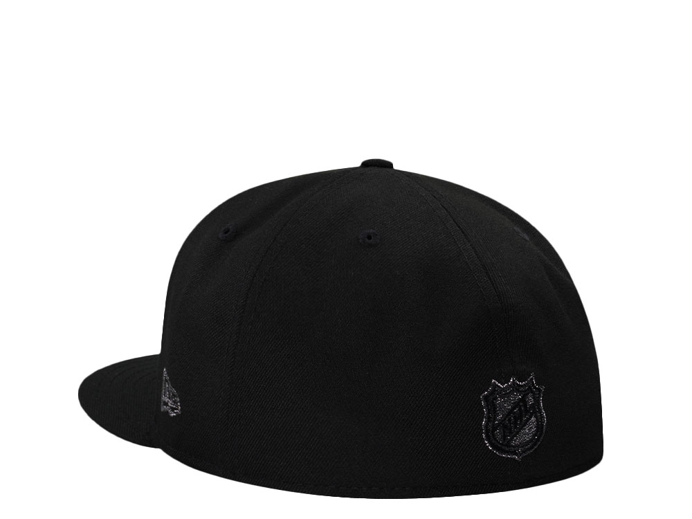 New Era San Jose Shark 25th Anniversary Black Metallic Prime Edition 59Fifty Fitted Casquette