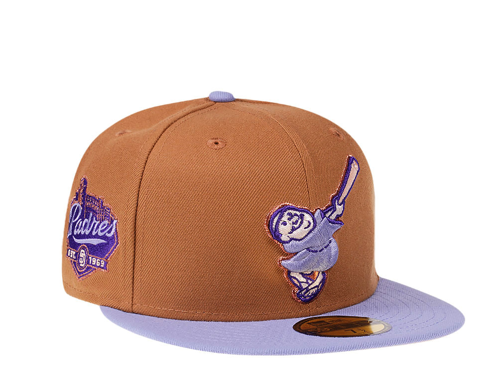 New Era San Diego Padres Uniform Patch Copper Prime Two Tone Edition 59Fifty Fitted Casquette