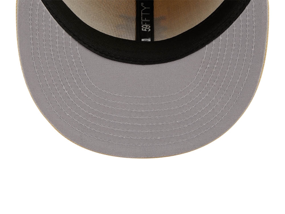 New Era New York Mets All Star Game 2013 Raffia Front Vegas Gold Edition 59Fifty Fitted Casquette