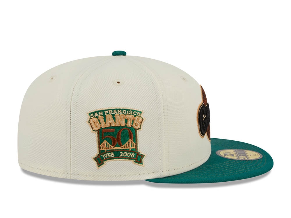 New Era San Francisco Giants 50th Anniversary Camp Two Tone Edition 59Fifty Fitted Casquette