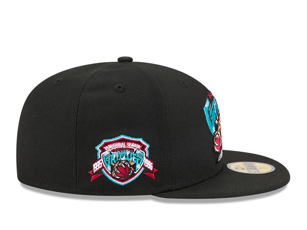 New Era Vancouver Grizzlies HWC Inaugural Season Black 59Fifty Fitted Casquette