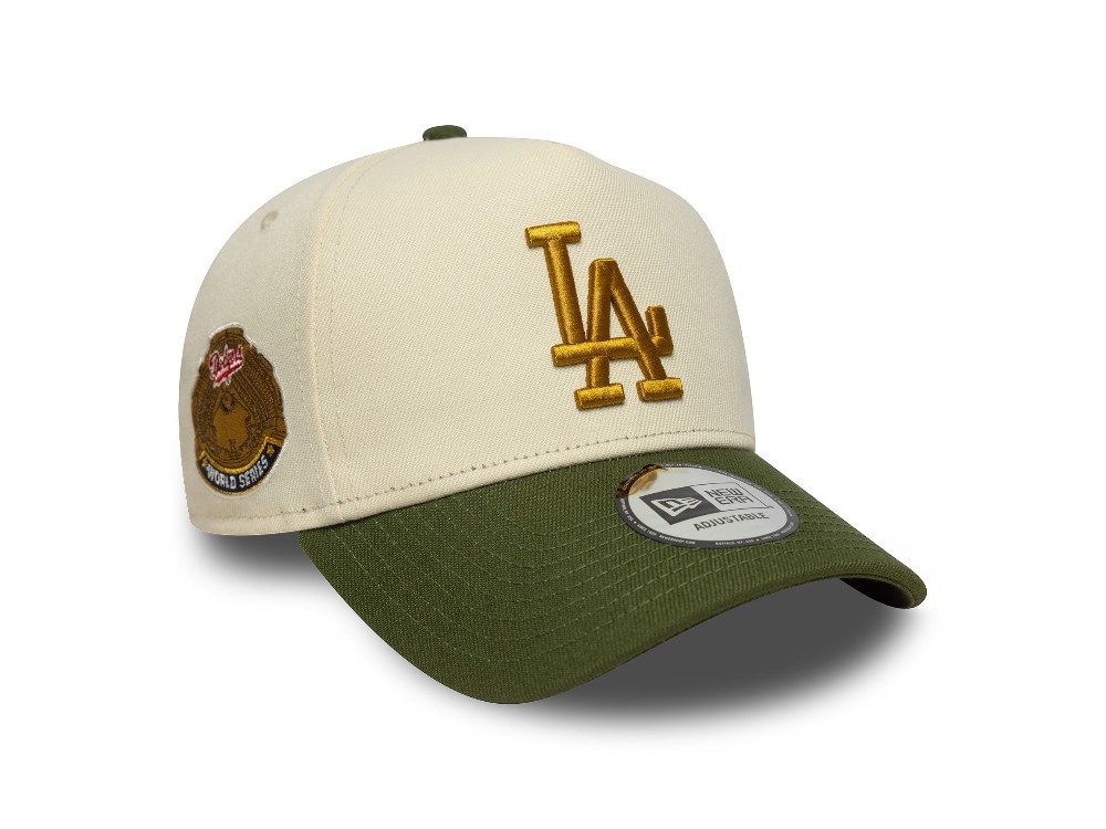 New Era Los Angeles Dodgers World Series Tonal Edition 9Forty A Frame Snapback Casquette