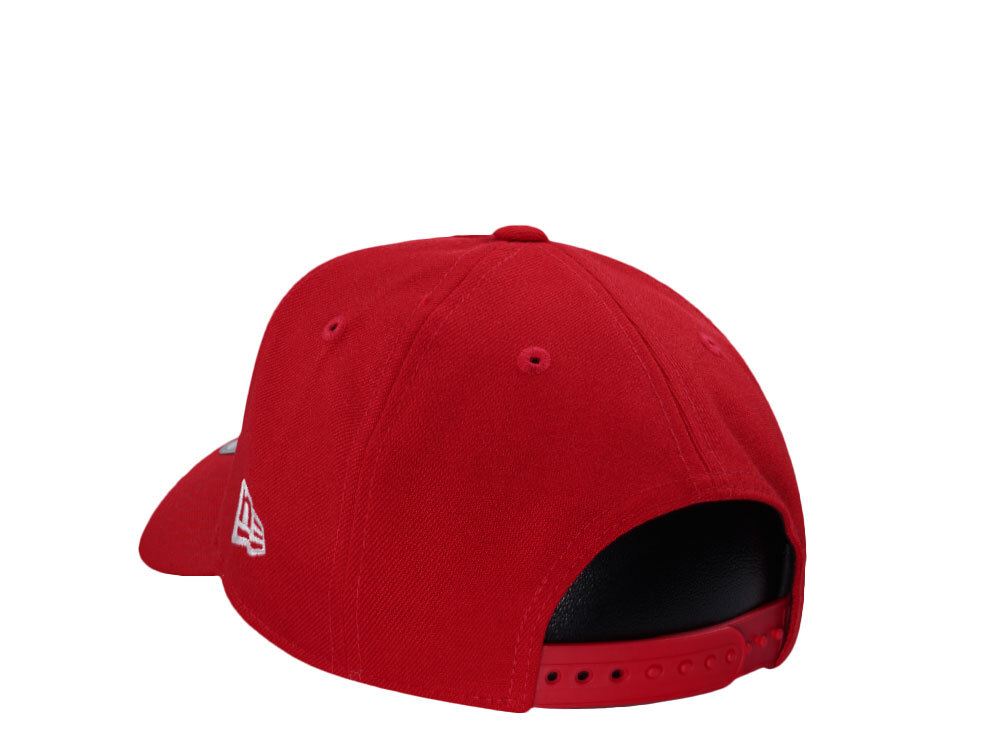 New Era Los Angeles Dodgers Red Viva Upside Down Edition 9Forty A Frame Snapback Casquette
