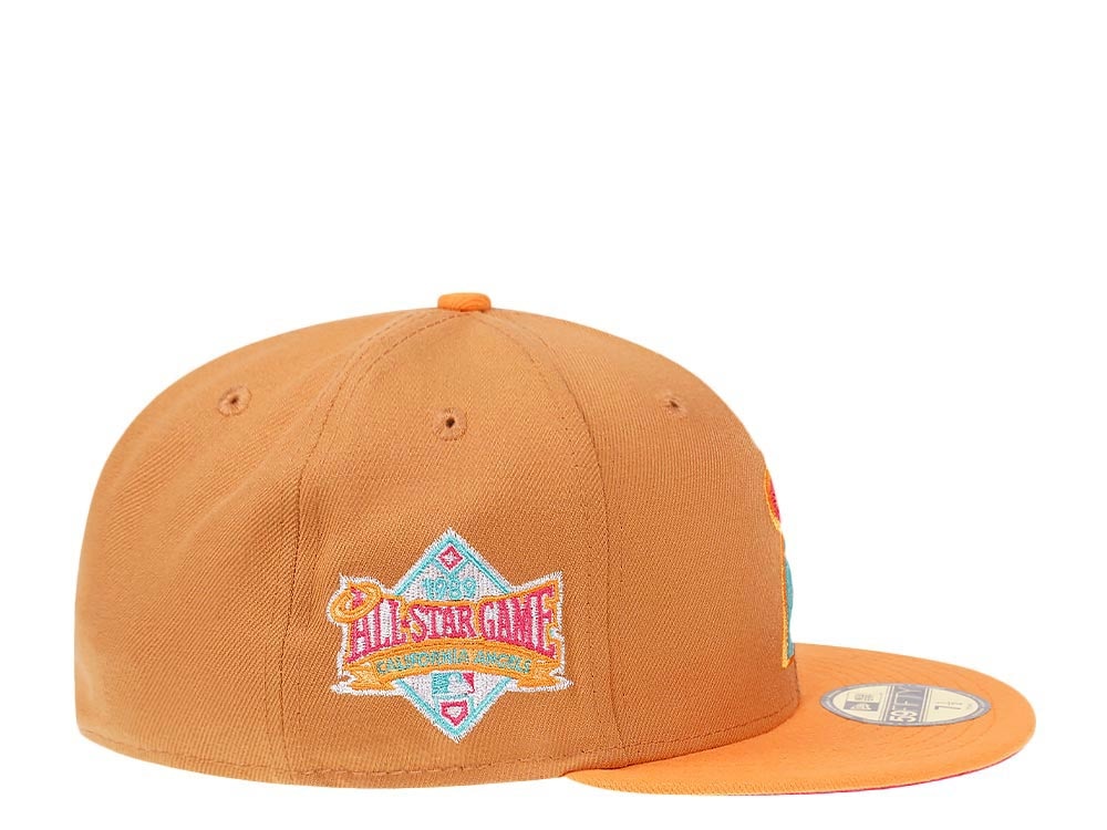 New Era California Angels All Star Game 1989 Metallic Iris Two Tone Edition 59Fifty Fitted Casquette