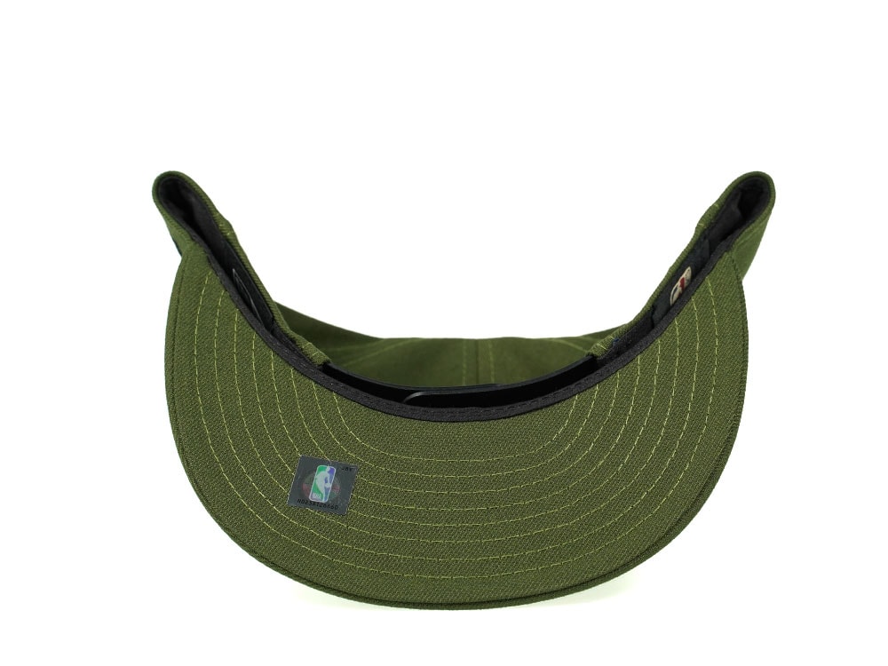New Era Charlotte Hornets Rifle Green Edition 9Fifty Snapback Casquette