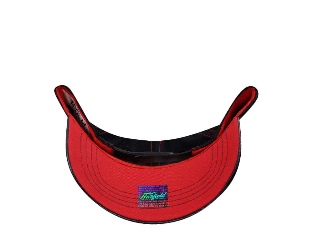 Hatfield Black Mamba Black Snapback Casquette
