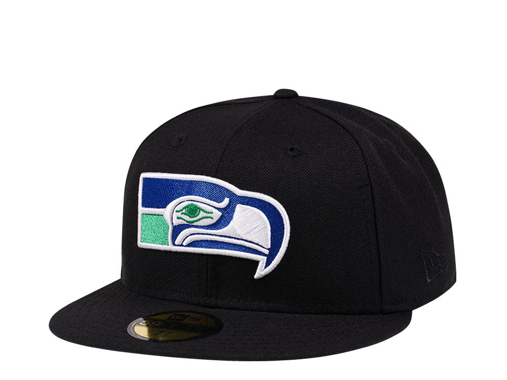 New Era Seattle Seahawks Throwback Edition 59Fifty Fitted Casquette