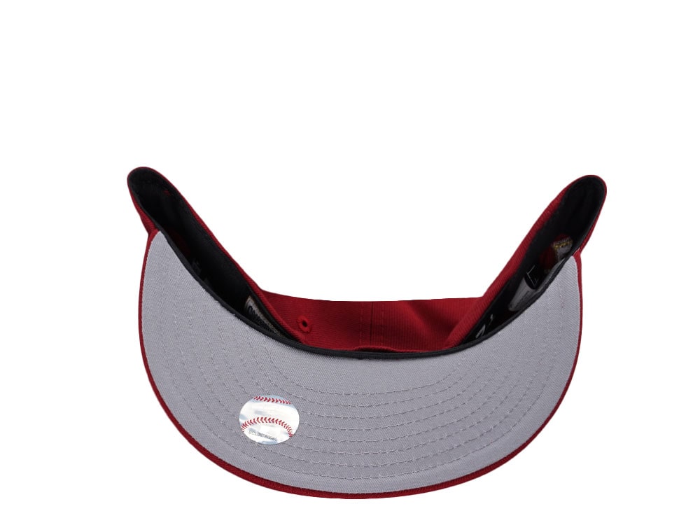 New Era Milwaukee Brewers 25th Anniversary Red Prime Edition  59Fifty Fitted Casquette