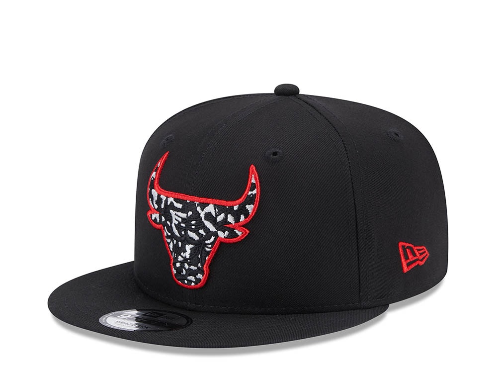 New Era Chicago Bulls Seasonal Infill Black Edition 9Fifty Snapback Casquette