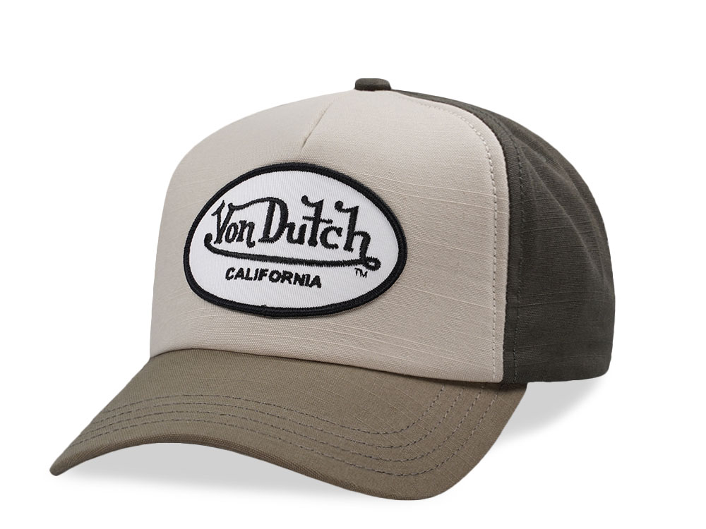 Von Dutch Oval Patch Dark Green Edition Snapback Casquette