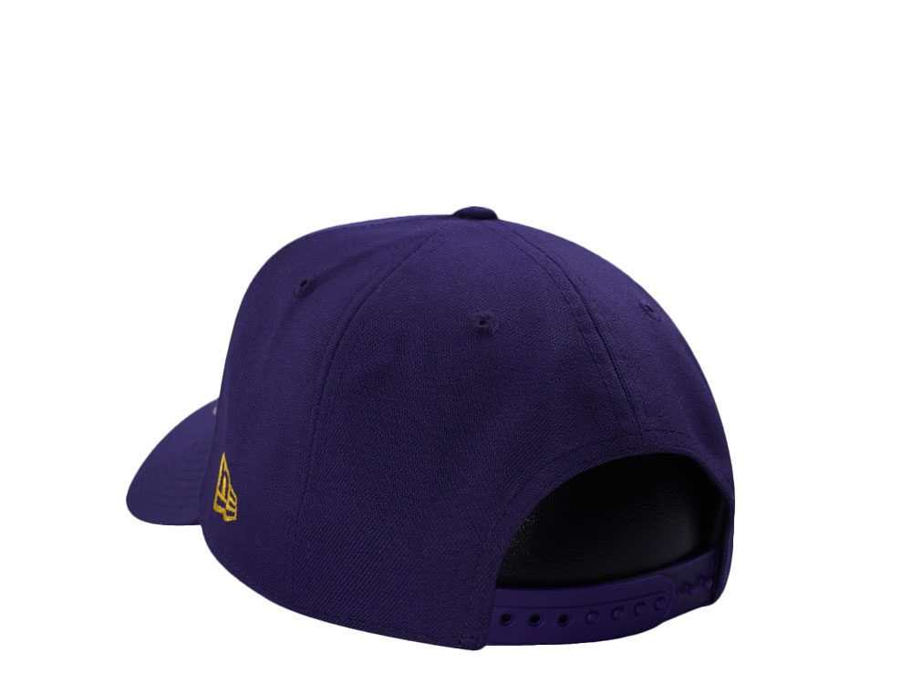 New Era Los Angeles Kings 40th Anniversary Purple Prime Edition 9Forty A Frame Snapback Casquette