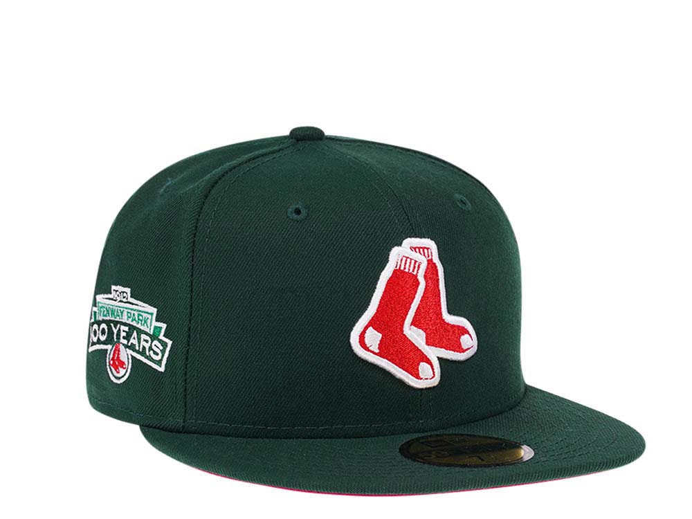 New Era Boston Red Sox 100 Years Fenway Park Green Prime Edition 59Fifty Fitted Casquette