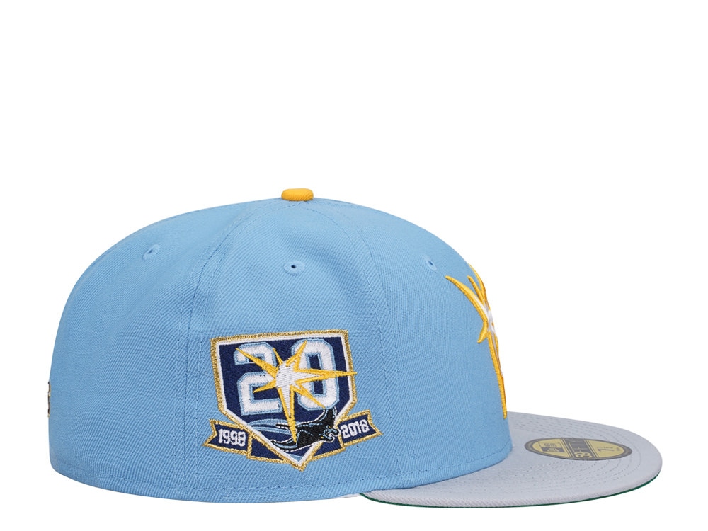 New Era Tampa Bay Rays 20th Anniversary Throwback Two Tone Edition 59Fifty Fitted Casquette