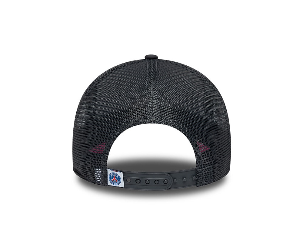 New Era Paris Saint Germain Neon Pink Gray Prime Edition 9Forty A Frame Trucker Snapback Casquette