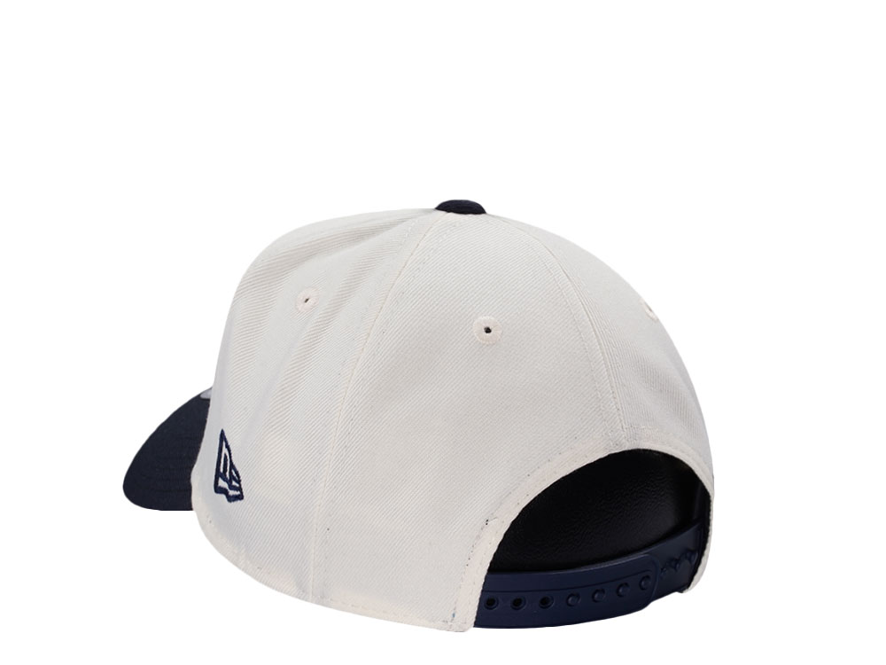 New Era Boston Red Sox Script Chrome Two Tone Edition 9Forty A Frame Snapback Casquette