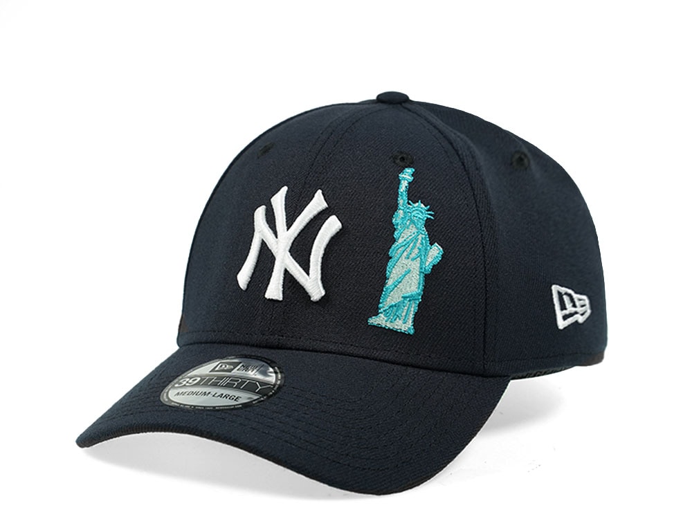 New Era New York Yankees Statue of Liberty Edition 39Thirty Stretch Casquette