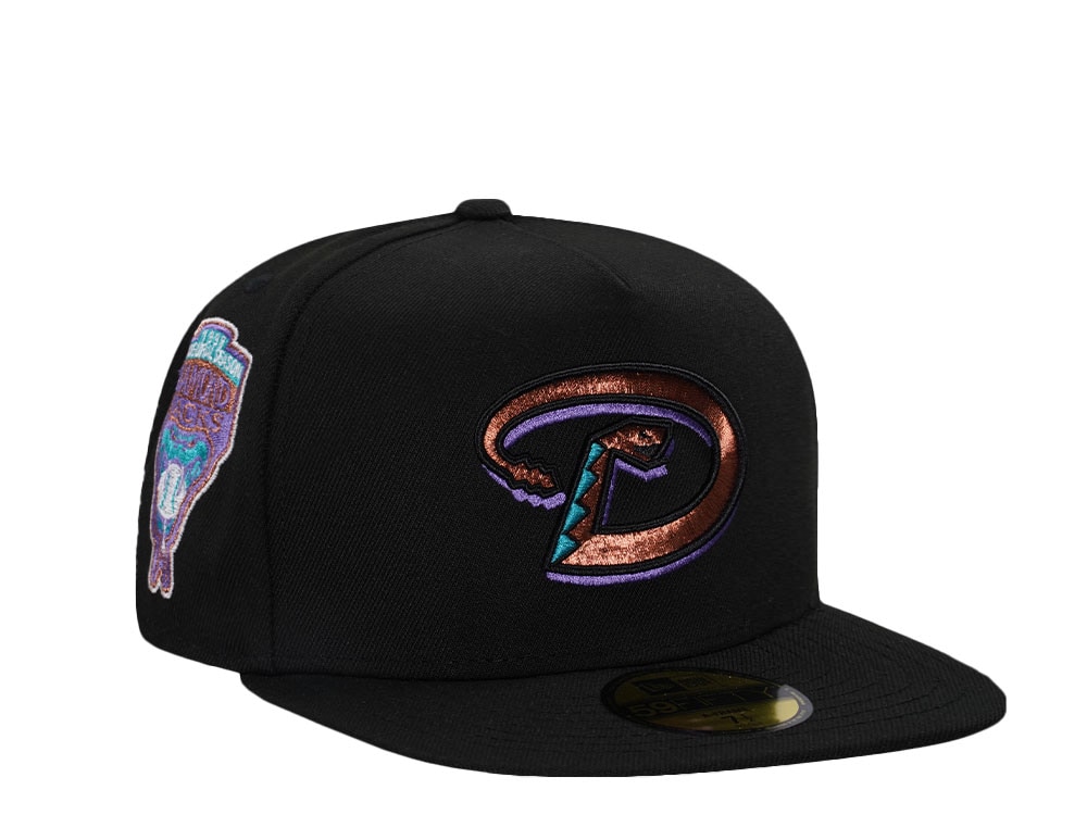 New Era Arizona Diamondbacks Inaugural Season 1998 Black Classic Edition 59Fifty A Frame Fitted Casquette