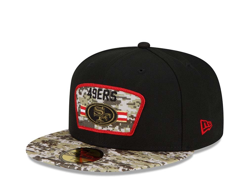 New Era San Francisco 49ers Salute to Service 21 59Fifty Fitted Casquette