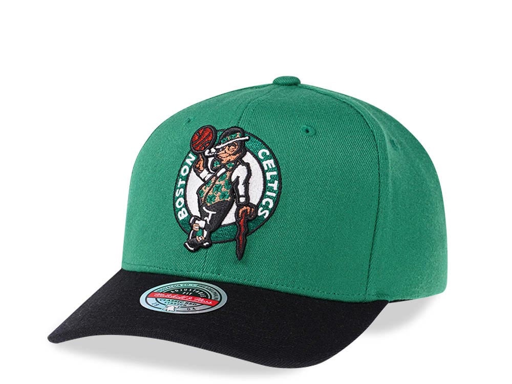 Mitchell & Ness Boston Celtics Two Tone Red Line Solid Flex Snapback Casquette