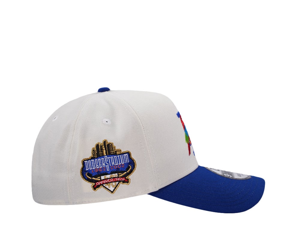 New Era Los Angeles Dodgers 40th Anniversary Chrome Two Tone Edition 9Forty A Frame Snapback Casquette