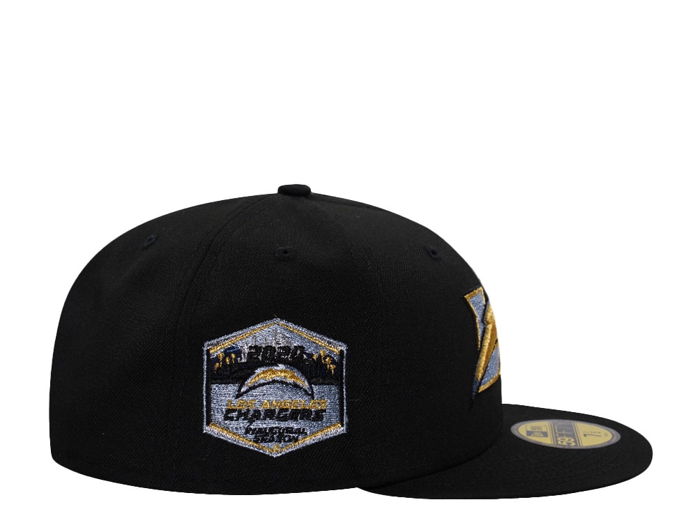 New Era Los Angeles Chargers Inaugural Season 2020 Black Prime Edition 59Fifty Fitted Casquette
