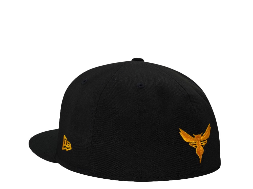 New Era Charlotte Hornets Buzz City Black Prime Edition 59Fifty Fitted Casquette