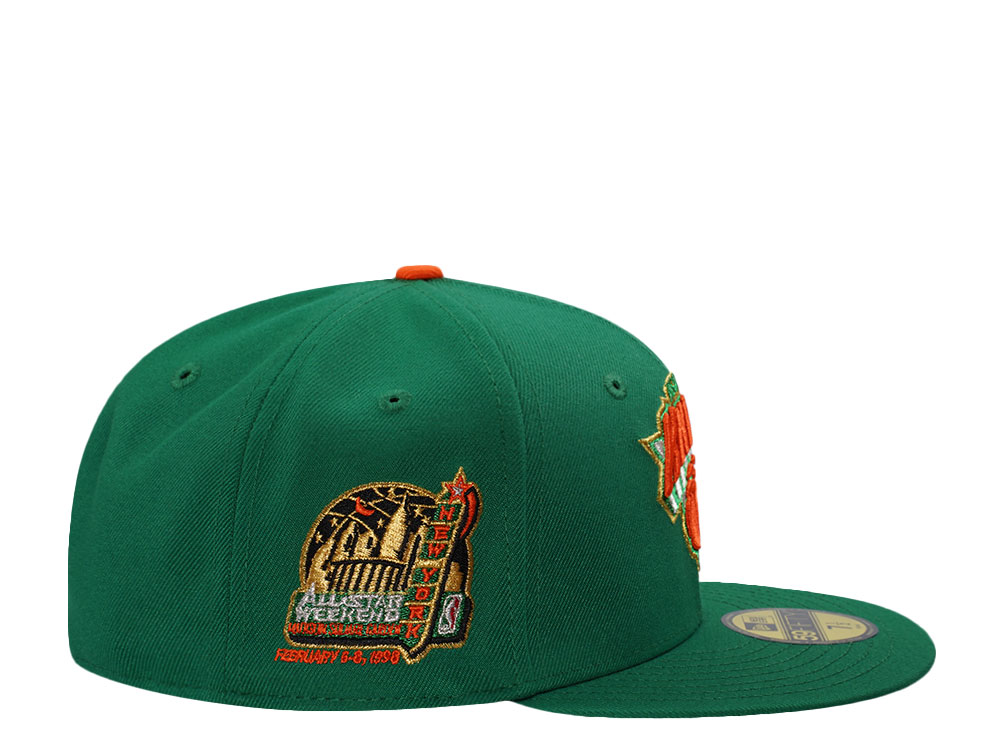 New Era New York Knicks All Star Weekend 1998 Green Metallic Edition 59Fifty Fitted Casquette