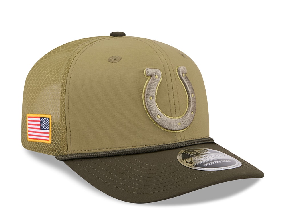 New Era Indianapolis Colts Salute To Service 2025 9Seventy Snapback Casquette