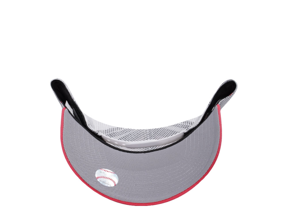 New Era Los Angeles Dodgers Coral Trucker Edition 9Forty A Frame Snapback Casquette