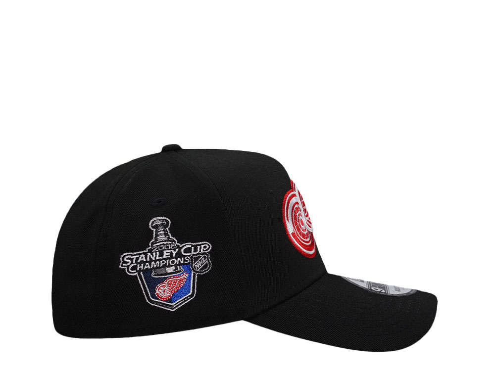 New Era Detroit Red Wings Stanley Cup Champions 2010 Black Edition 9Forty A Frame Snapback Casquette