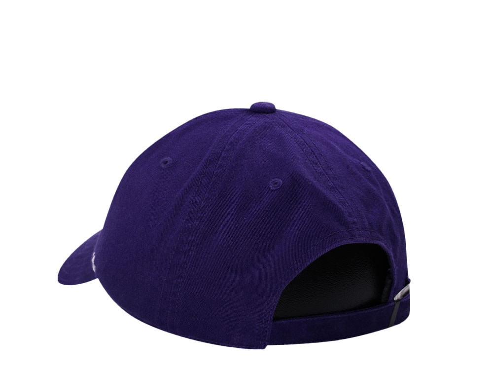 47Brand New York Yankees Purple Base Runner Clean up Strapback Casquette