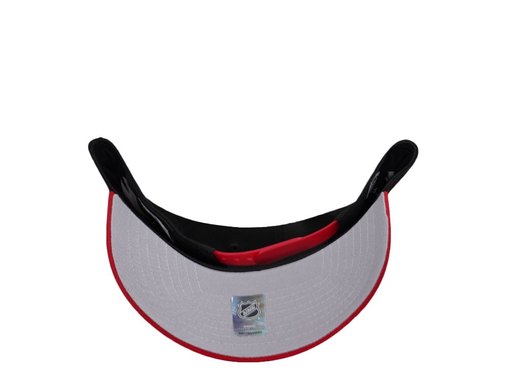New Era New Jersey Devils 10th Anniversary Gold Two Tone Edition 9Forty A Frame Snapback Casquette