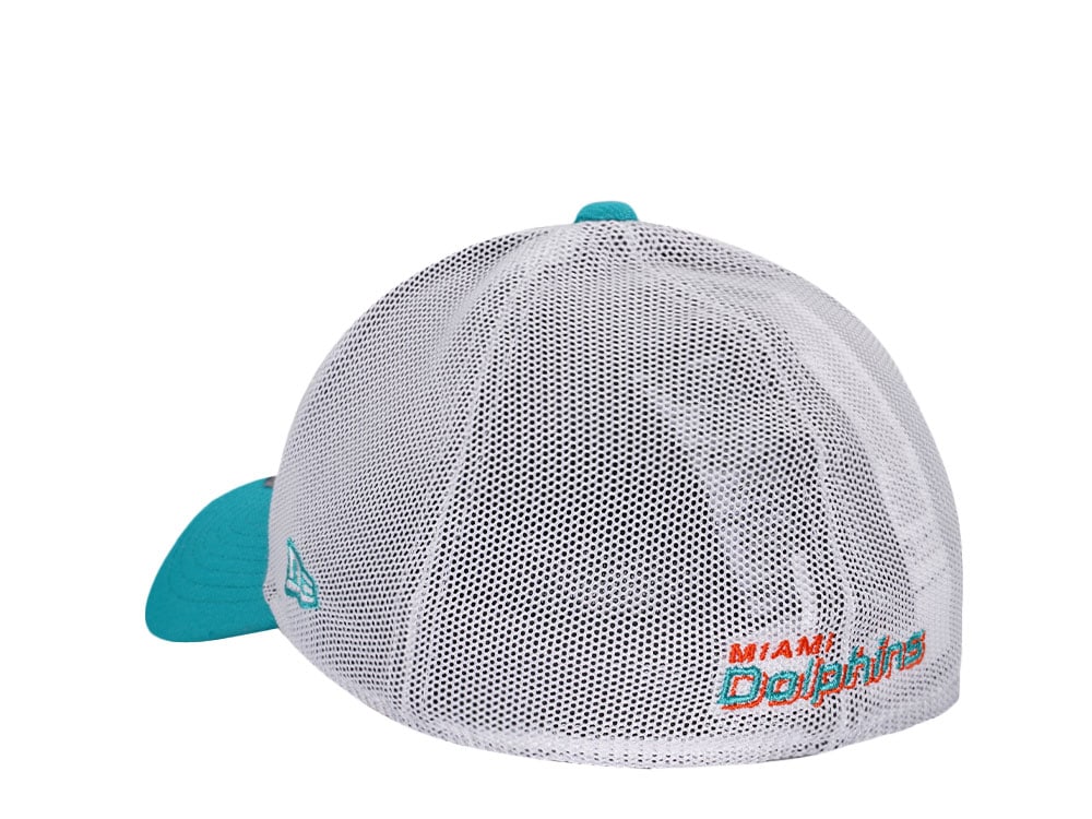 New Era Miami Dolphins Heather Trucker Two Tone Edition 39Thirty Stretch Casquette