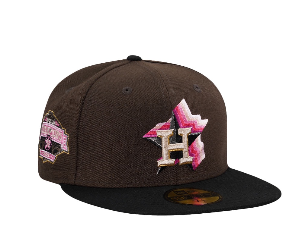 New Era Houston Astros World Series Champions 2022 Walnut Two Tone Edition 59Fifty Fitted Casquette