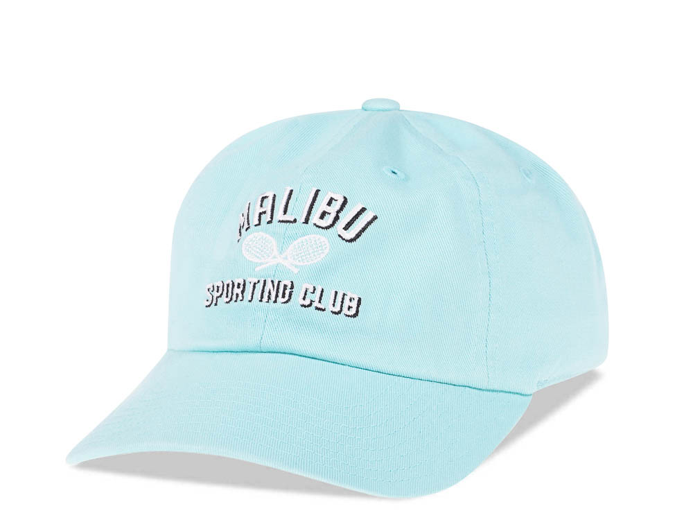 American Needle Malibu Sporting Club Teal Vintage Casual Strapback Casquette