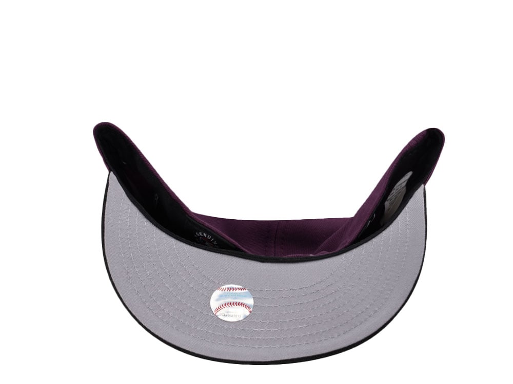 New Era Houston Astros Space City Glow in the Dark Purple Two Tone Edition 59Fifty Fitted Casquette
