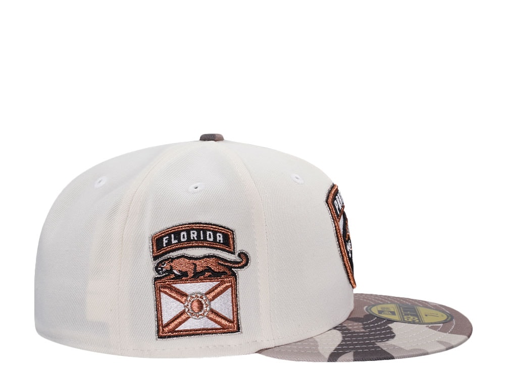 New Era Florida Panthers Flag Chrome Camo Edition 59Fifty Fitted Casquette