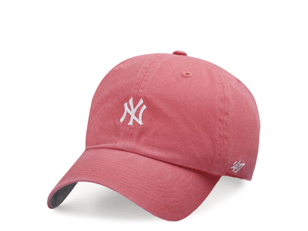 47Brand New York Yankees Island Red Base Runner Clean up Strapback Casquette