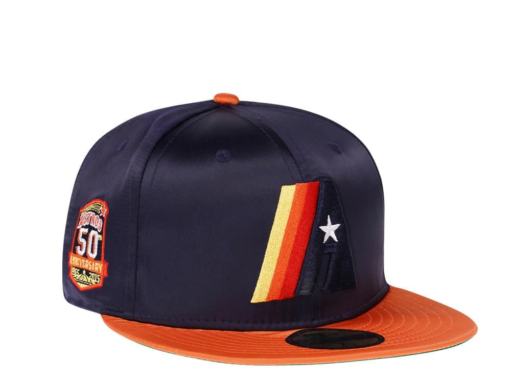 New Era Houston Astros 50th Anniversary Satin Elite 59Fifty Fitted Casquette