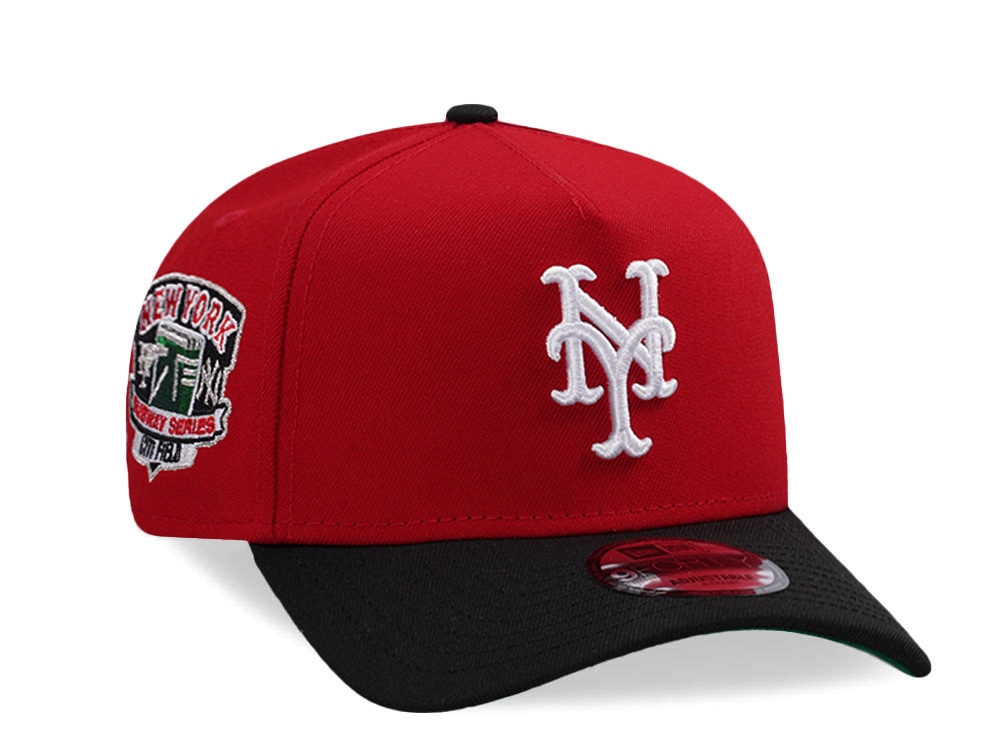 New Era New York Mets Subway Series Scarlet Two Tone Edition 9Forty A Frame Snapback Casquette