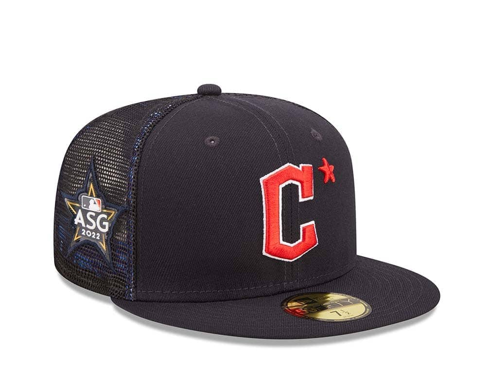 New Era Cleveland Guardians All Star Game 2022 Workout Trucker 59Fifty Fitted Casquette