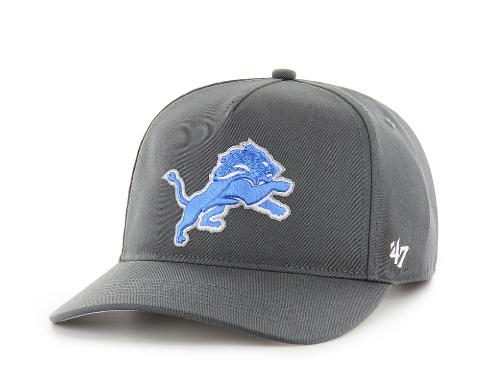 47Brand Detroit Lions Charcoal Classic Edition Hitch Snapback Casquette