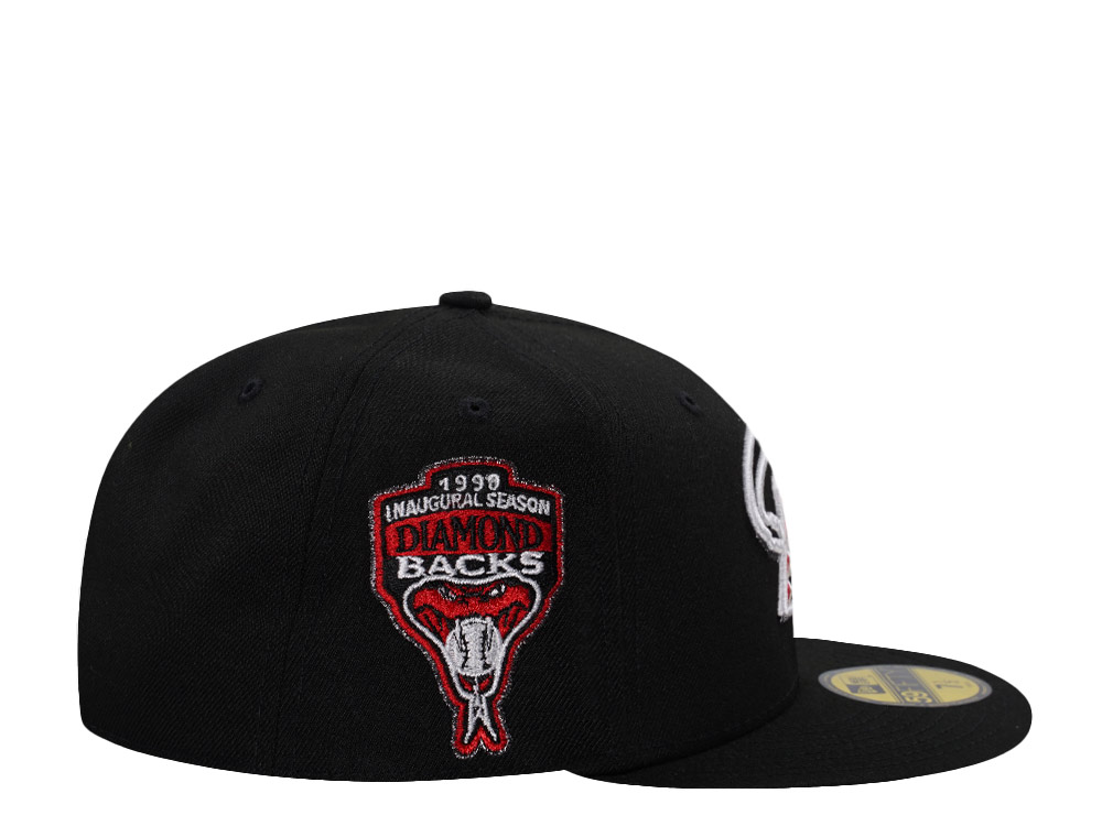 New Era Arizona Diamondbacks Inaugural Season 1998 Black Prime Edition 59Fifty Fitted Casquette