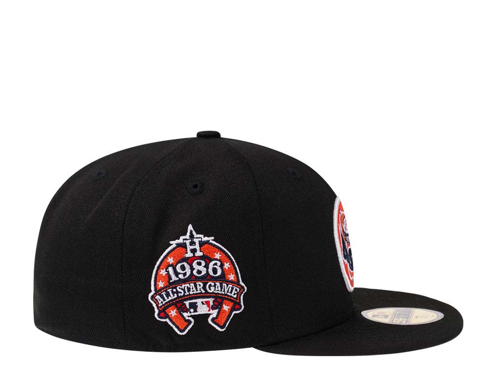New Era Houston Astros All Star Game 1986 Black Prime Edition 59Fifty Fitted Casquette