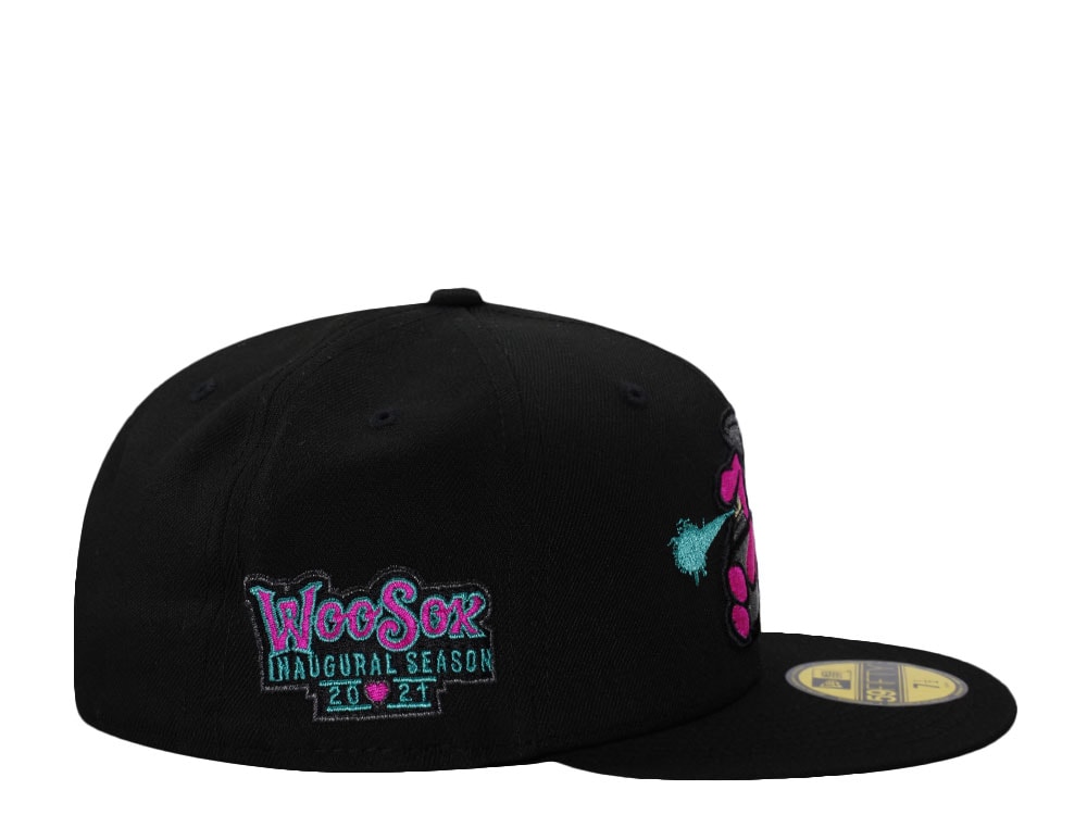 New Era Worcester Red Sox Inaugural Season Black Prime Edition 59Fifty Fitted Casquette