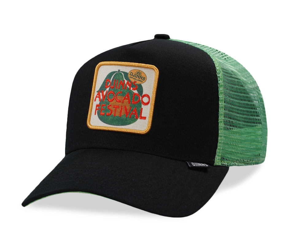 Djinns HFT Avocado Festival Black Edition Trucker Snapback Casquette