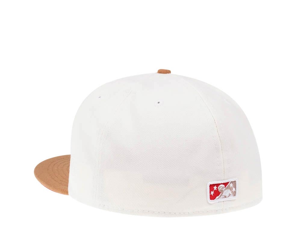 New Era Portland Beavers Cream Two Tone Prime Edition 59Fifty Fitted Casquette