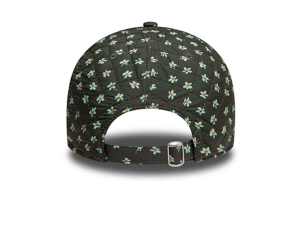 New Era New York Yankees Floral Quilt Olive Womens 9Twenty Strapback Casquette